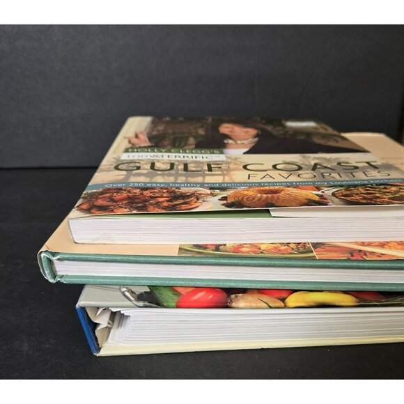 Lot (3) Holly Clegg Autographed Cookbooks Gulf Coast Trim & Terrific Signed - Picture 12 of 13